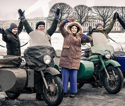 Фото Тур На мотоцикле. Советский Ленинград. 1
