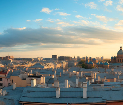Фото Тур Дворы, парадные, крыши и Петербург Бродского 37